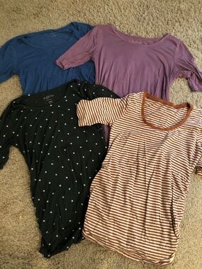 Bundle of Maternity shirts